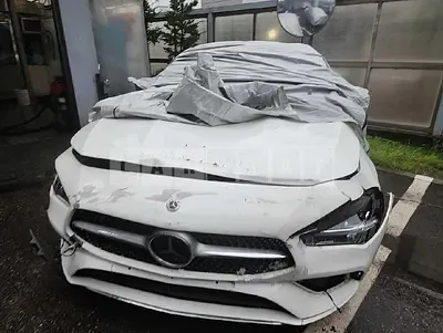 Photo 1 of 40: 2022 Mercedes-Benz CLA250 4Matic, VIN W1K5J4HB8NN270822 — Korean insurance auction
