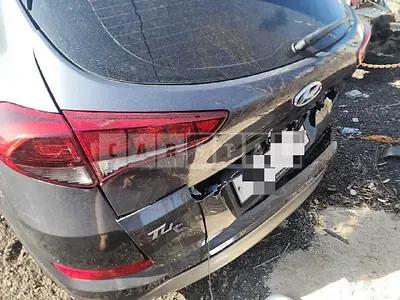 Photo 1 of 15: 2016 Hyundai Tucson TL 1.7, VIN KMHJ3815GHU348229 — Korean insurance auction