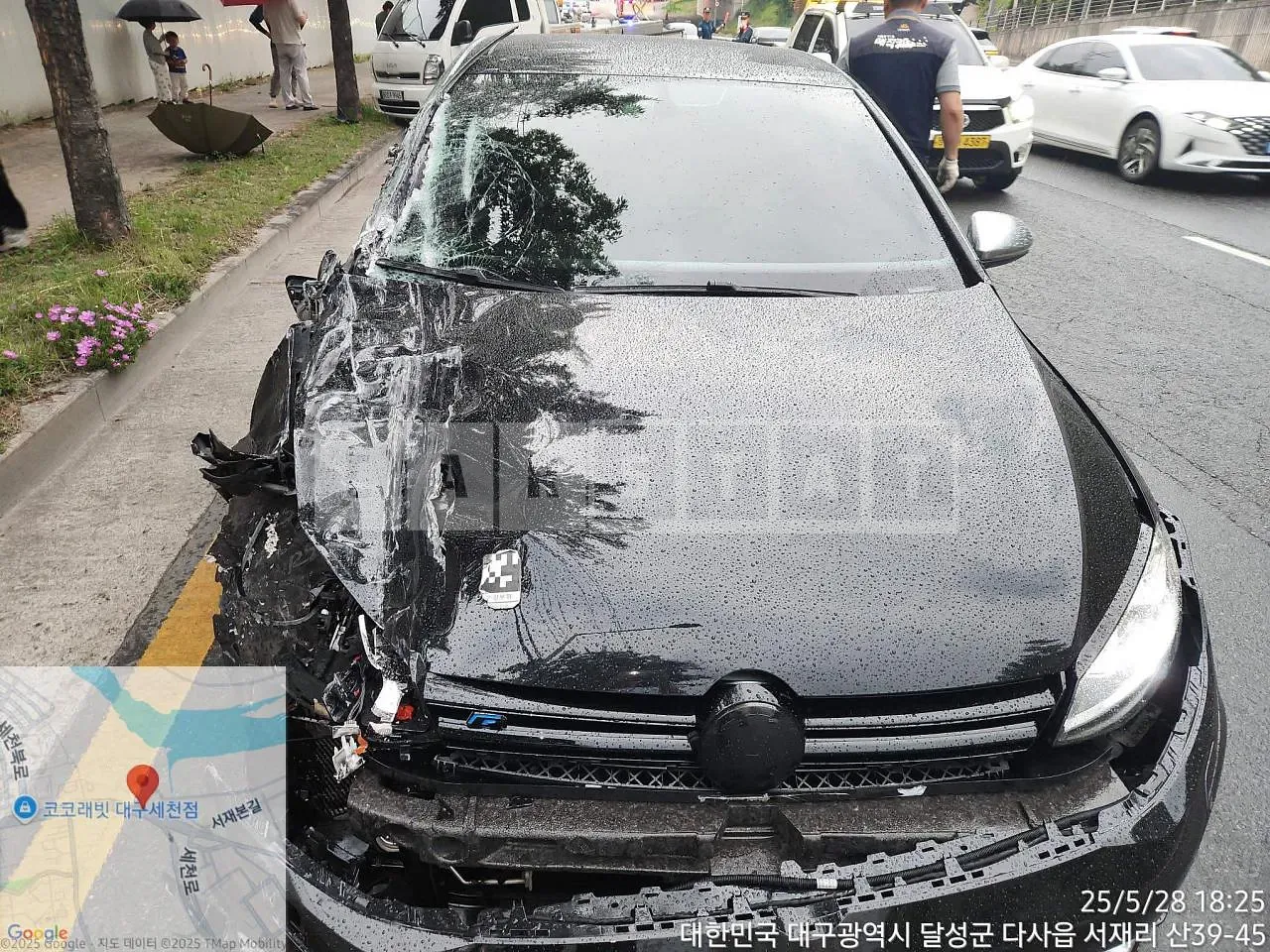 Photo 2 of 32: 2016 Volkswagen Golf R 2.0 TSI, VIN WVWZZZAUZGW226142 — Korean insurance auction