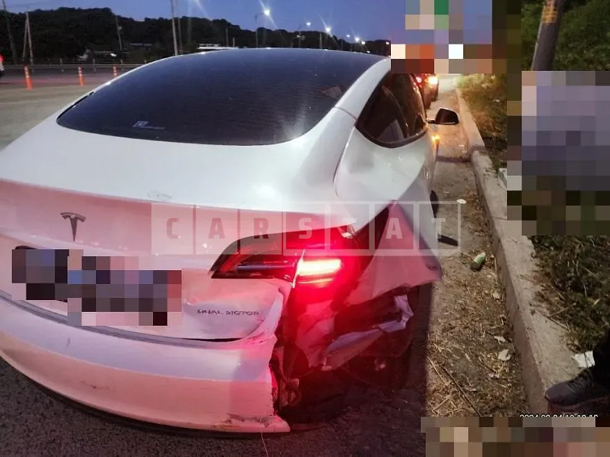 Photo 2 of 5: 2021 Tesla Model 3 Long Range — Korean insurance auction