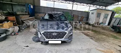 Photo 1 of 15: 2019 Hyundai Tucson, VIN KMHJ3812GKU840125 — Korean insurance auction