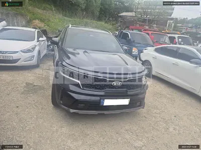 Photo 1 of 30: 2020 Kia Sorento, VIN KNARK81BGMA065570 — Korean insurance auction