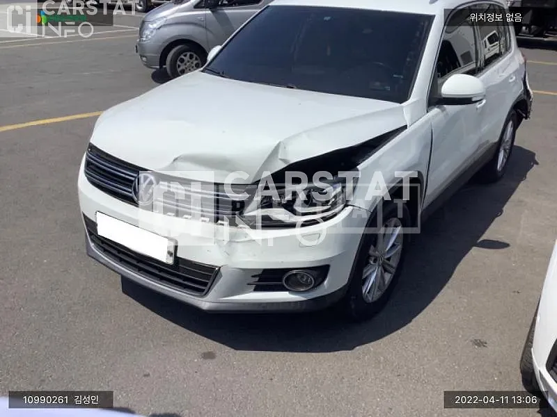 Photo 2 of 9: 2015 Volkswagen Tiguan 2.0 TDI BMT, VIN WVGZZZ5NZFW564673 — Korean insurance auction