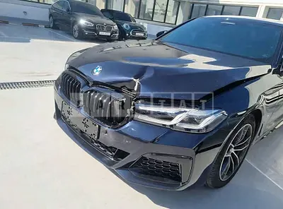 Photo 1 of 12: 2023 BMW 520i, VIN WBA11BH07PCL16177 — Korean insurance auction