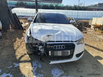 Photo 1 of 9: 2015 Audi A6 35 TDI, VIN WAUZZZ4G8FN041185 — Korean insurance auction