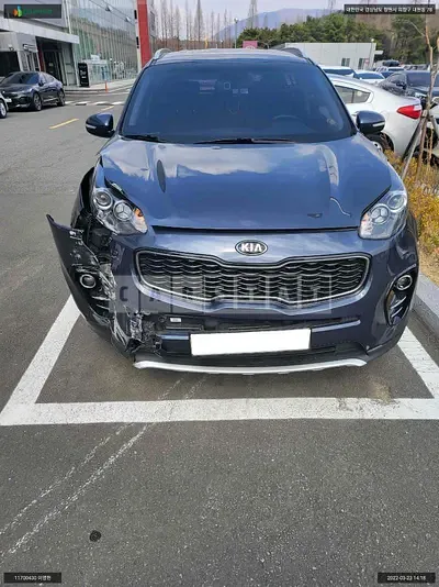 Photo 1 of 15: 2016 Kia Sportage, VIN KNAPN813BGK101752 — Korean insurance auction