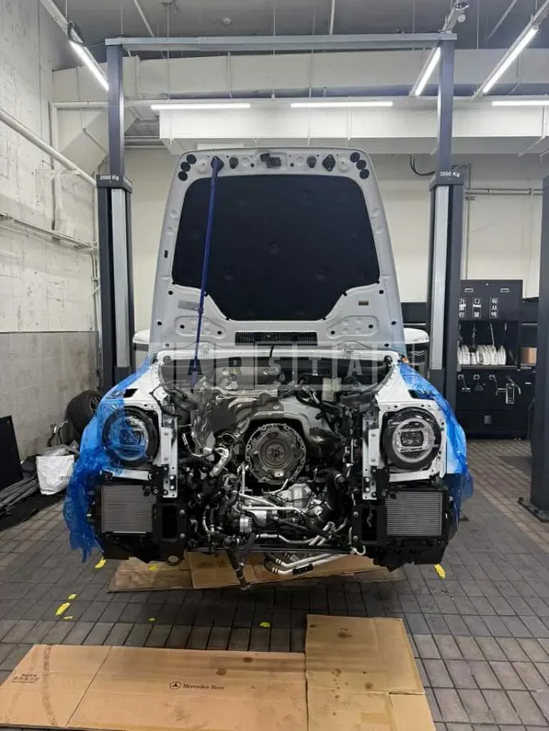 Photo 2 of 2: 2025 Mercedes-Benz G 450d Engine — Korean insurance auction
