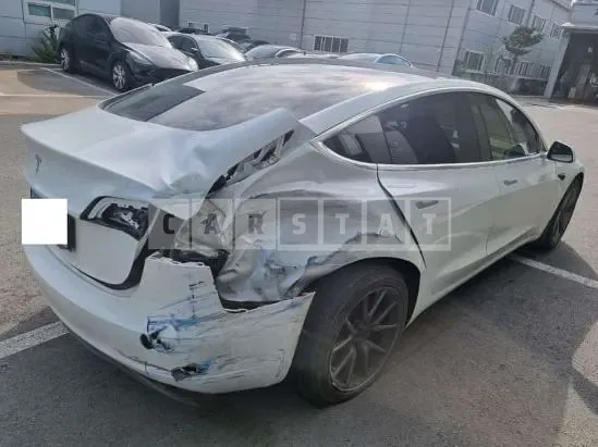 Photo 2 of 14: 2020 Tesla Model 3 Standard Rangeplus RWD, VIN 5YJ3E1EA7LF750166 — Korean insurance auction