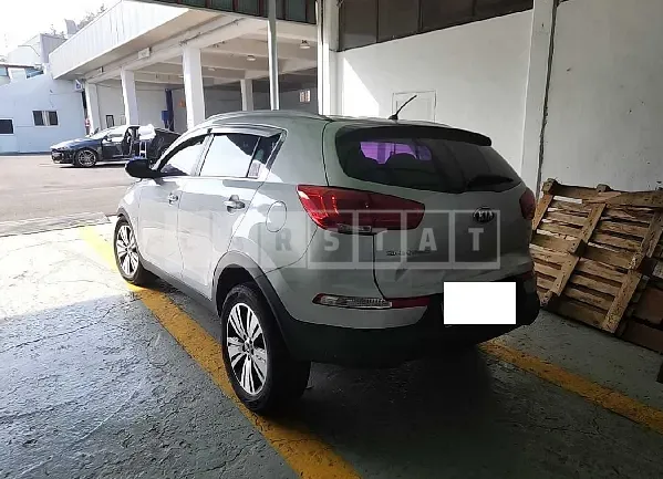 Photo 2 of 7: 2015 Kia Sportage, VIN KNAPC813BFK780716 — Korean insurance auction