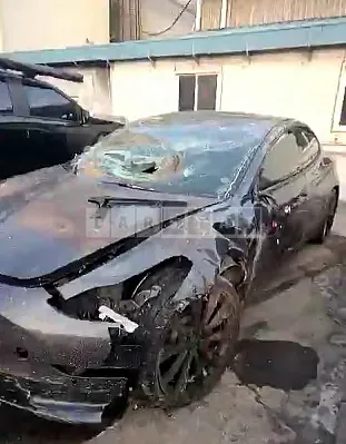 Photo 2 of 39: 2020 Tesla Model 3 Performance, VIN 5YJ3E1EC1LF584504 — Korean insurance auction
