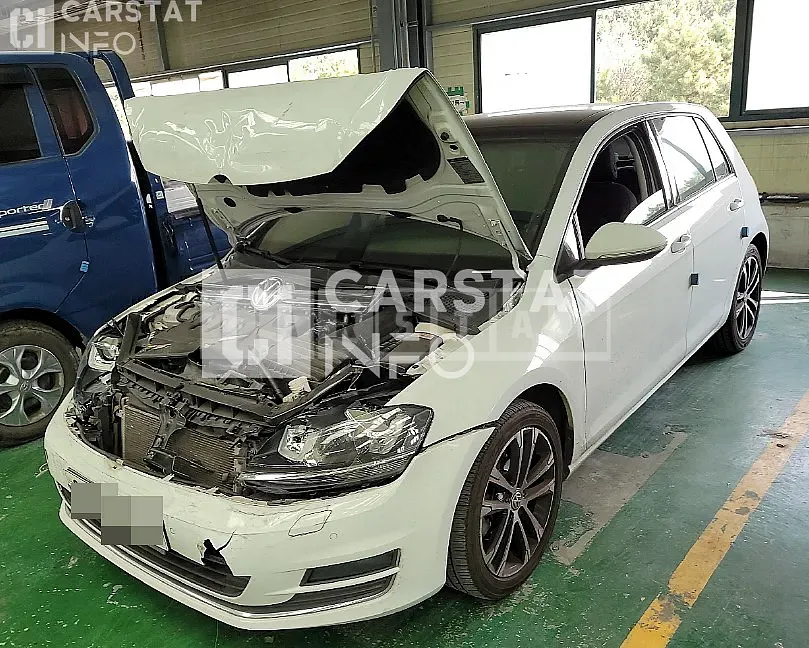 Photo 2 of 7: 2015 Volkswagen Golf 2.0 TDI BMT, VIN WVWZZZAUZGW035959 — Korean insurance auction