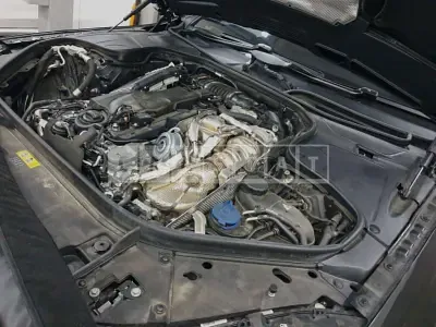 Photo 1 of 9: 2018 Mercedes-Benz S350d 4Matic, VIN WDDUF2BB4JA419433 — Korean insurance auction