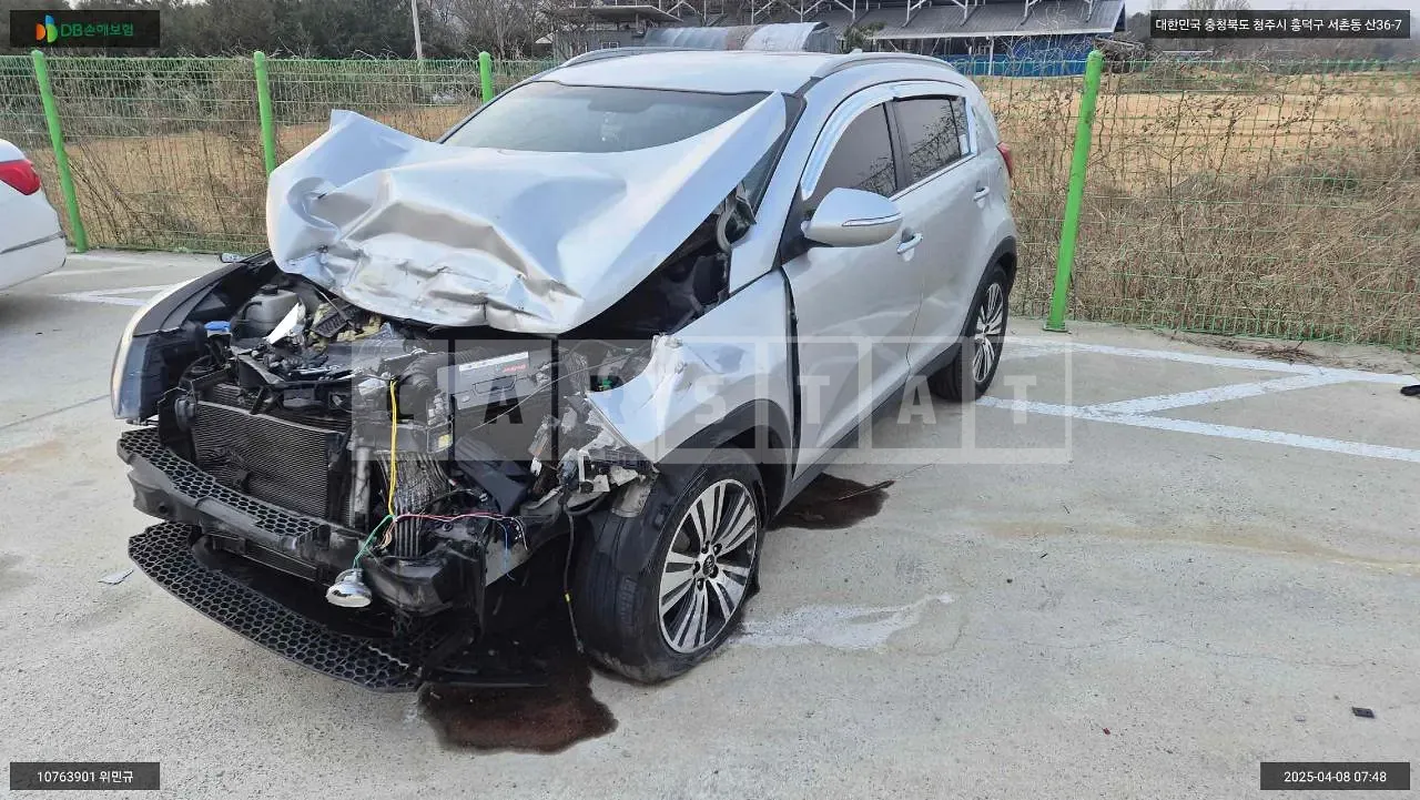 Photo 2 of 26: 2015 Kia Sportage, VIN KNAPC813BFK780112 — Korean insurance auction
