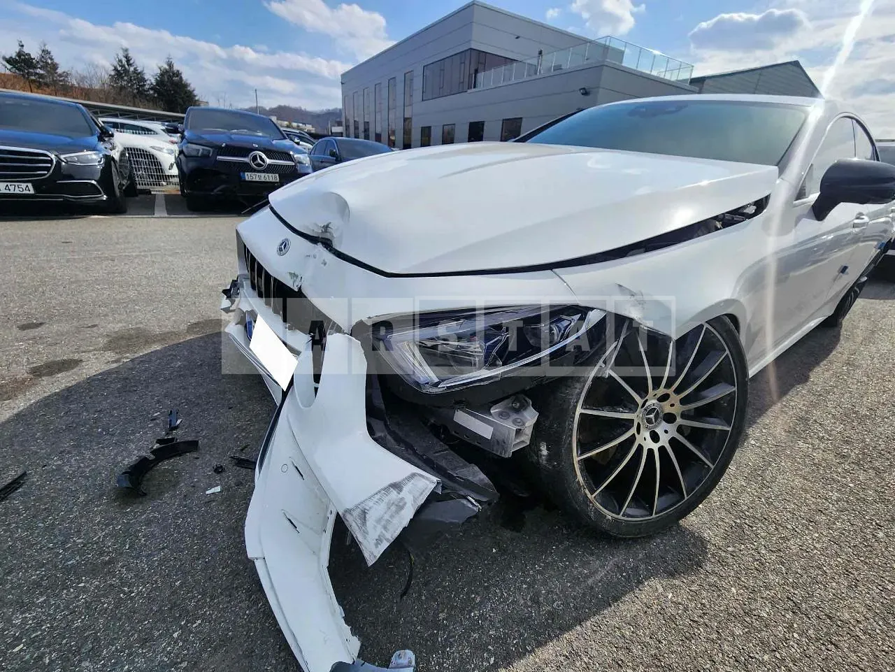 Photo 2 of 21: 2021 Mercedes-Benz CLS 450 4Matic, VIN W1K2J5KB5MA086252 — Korean insurance auction