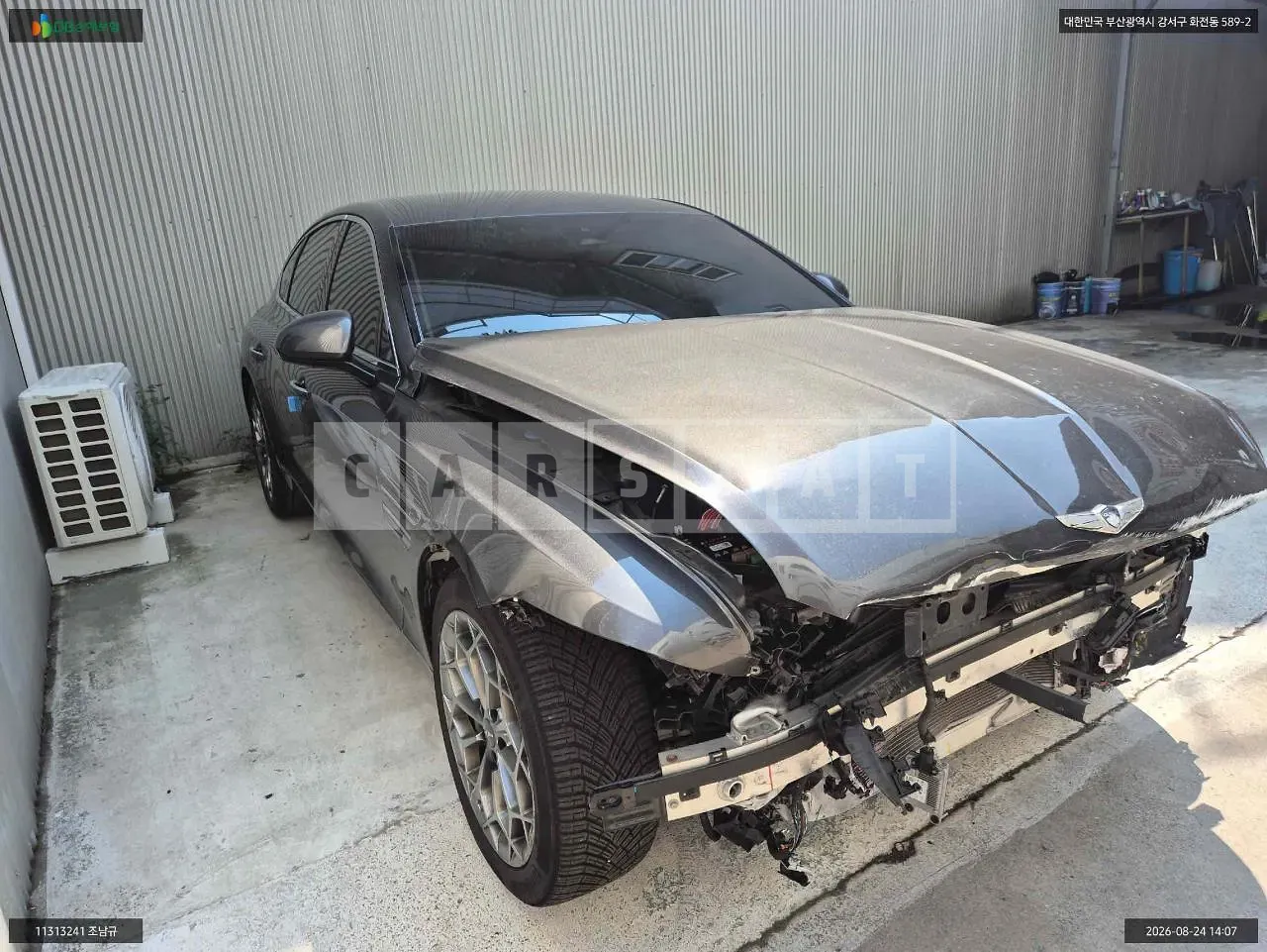 Photo 2 of 10: 2023 Genesis G80, VIN KMTGB41CDPU175940 — Korean insurance auction