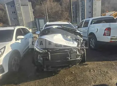 Photo 1 of 5: 2019 Hyundai Tucson — Korean insurance auction