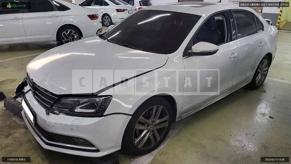 Photo 2 of 10: 2015 Volkswagen Jetta 2.0 TDI, VIN WVWZZZ16ZFM011562 — Korean insurance auction