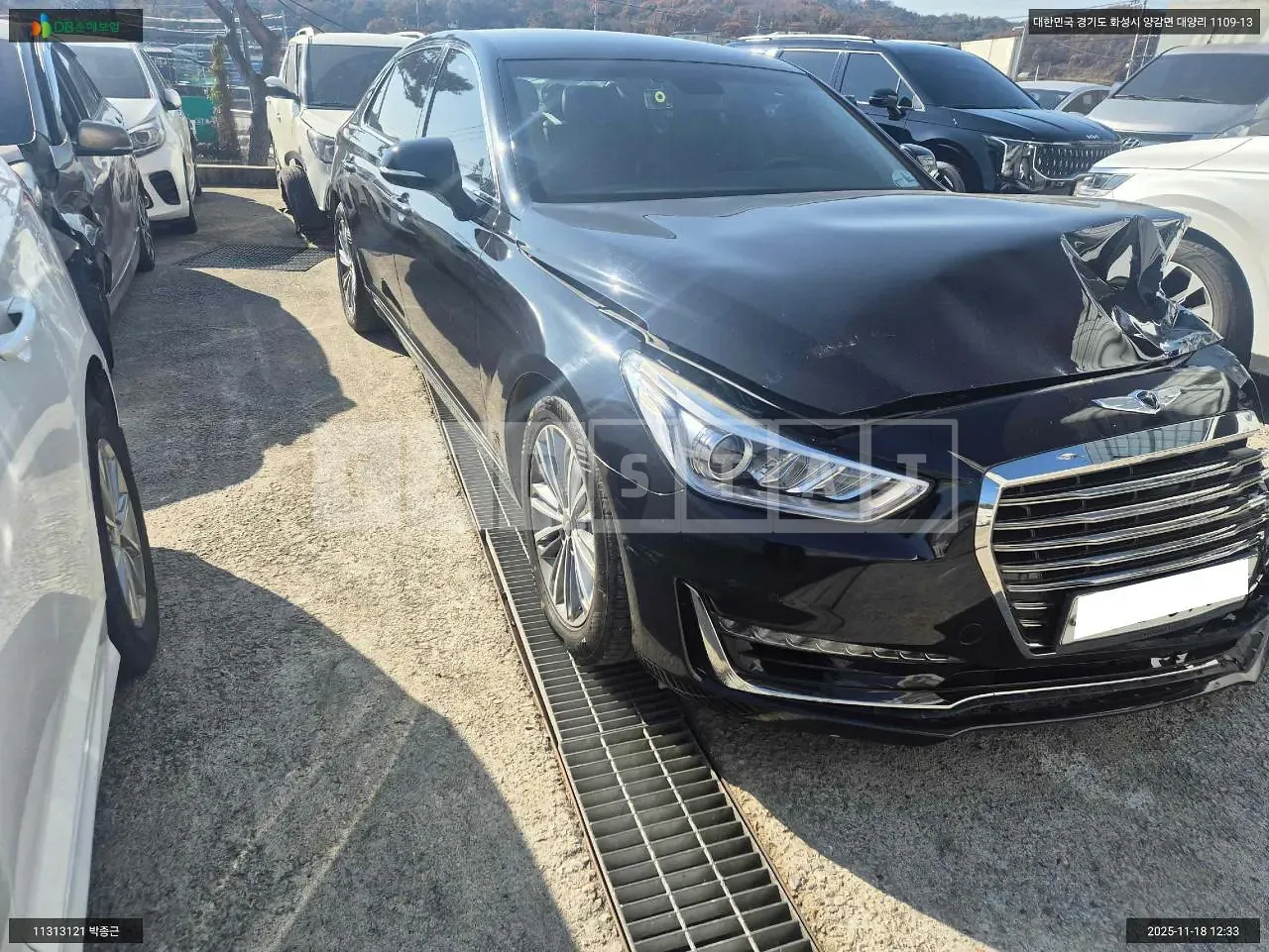 Photo 2 of 9: 2016 Hyundai Genesis EQ900, VIN KMHG141DDGU011060 — Korean insurance auction