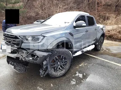 Photo 1 of 32: 2022 Ford Ranger Raptor, VIN 6FPPXXMJ2NME62421 — Korean insurance auction