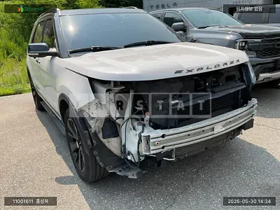 Photo 1 of 14: 2018 Ford Explorer 2.3 AWD, VIN 1FM5K8FH6JGA93963 — Korean insurance auction