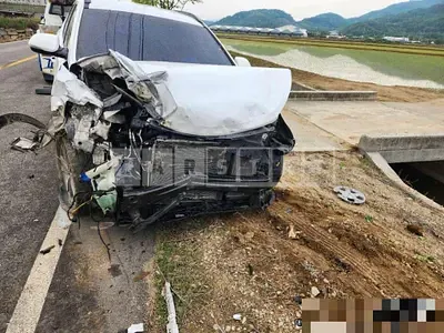 Photo 1 of 3: 2015 Hyundai Santa Fe DM 4WD — Korean insurance auction