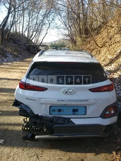 Photo 1 of 25: 2020 Hyundai Kona Electric, VIN KMHK381GFLU096627 — Korean insurance auction