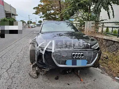 Photo 1 of 25: 2021 Audi e-tron Sportback 55 Quattr — Korean insurance auction