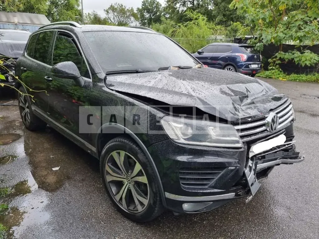 Photo 2 of 15: 2016 Volkswagen Tuareg VS.0 TDI BMT, VIN WVGZZZ7PZGD003970 — Korean insurance auction