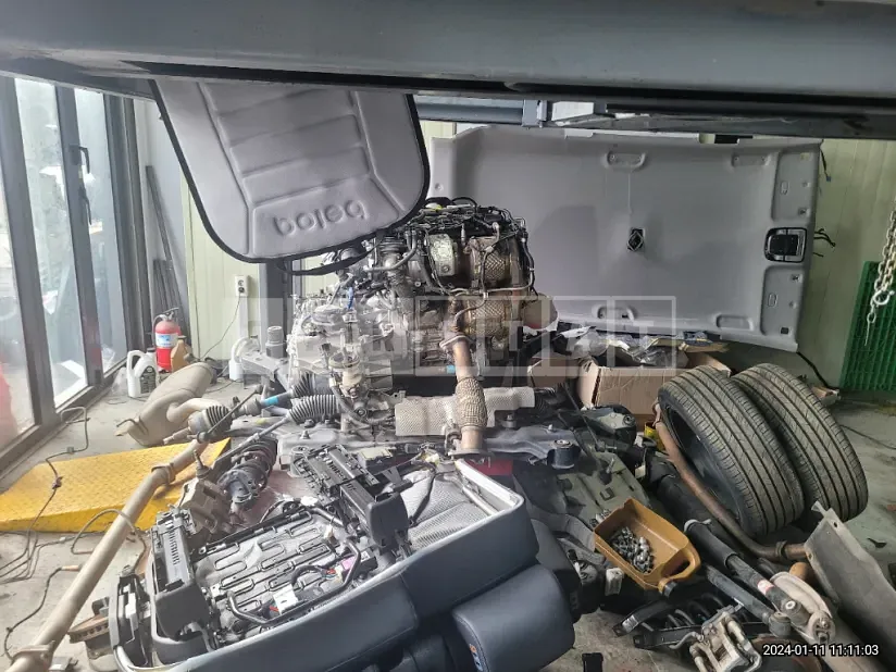 Photo 2 of 20: 2020 Hyundai Santa Fe TM 2.2, VIN KMHS281HGMU327223 — Korean insurance auction