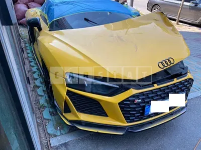 Photo 1 of 19: 2019 Audi R8 Spyder, VIN WUAZZZFX4K7900547 — Korean insurance auction