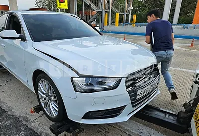 Photo 1 of 9: 2015 Audi A4 35 TDI quattro, VIN WAUZZZ8KXFA084285 — Korean insurance auction