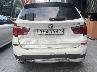 Photo 1 of 17: 2015 BMW X3 xDrive 20d, VIN WBAWZ5102F0L09373 — Korean insurance auction