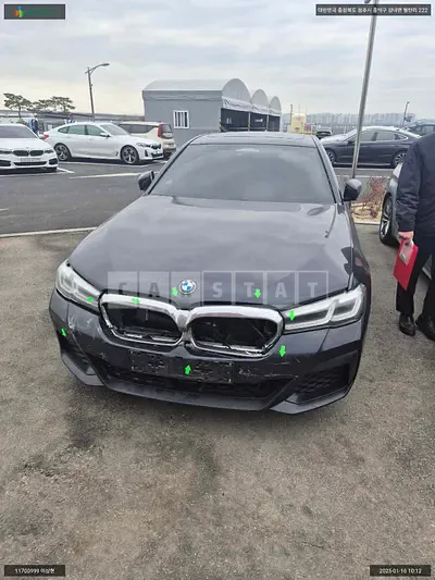 Photo 1 of 13: 2023 BMW 520i, VIN WBA11BH04PWX95284 — Korean insurance auction