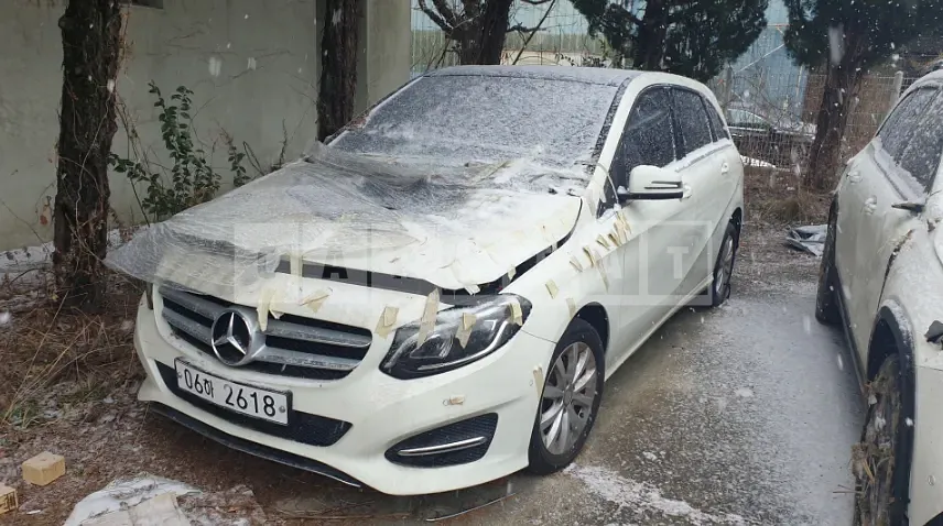 Photo 2 of 6: 2015 Mercedes-Benz B200 CDI, VIN WDDMH0JB5FN125216 — Korean insurance auction