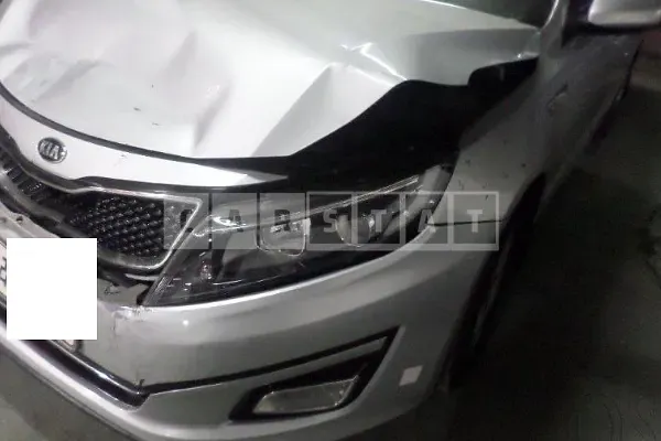 Photo 2 of 12: 2016 Kia K5, VIN KNAGN418BGA610820 — Korean insurance auction
