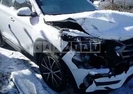 Photo 2 of 14: 2016 Hyundai Tucson, VIN KMHJ281ABGU171114 — Korean insurance auction