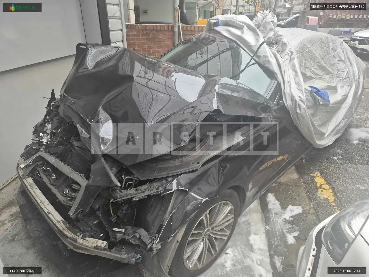 Photo 2 of 15: 2018 Hyundai Genesis G80, VIN KMHGL41DDJU273608 — Korean insurance auction