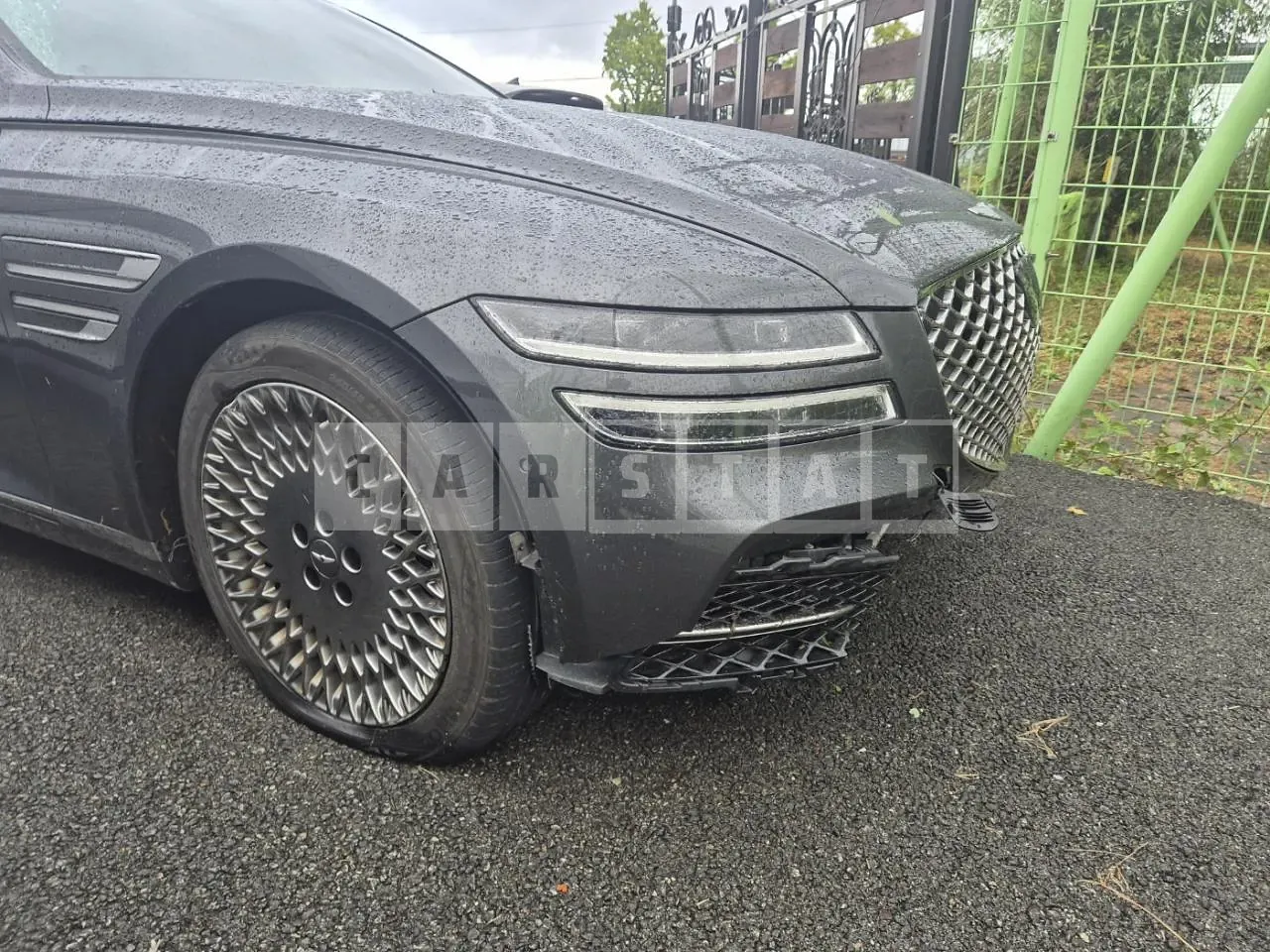 Photo 2 of 24: 2020 Genesis G80, VIN KMTGB41CDMU026384 — Korean insurance auction