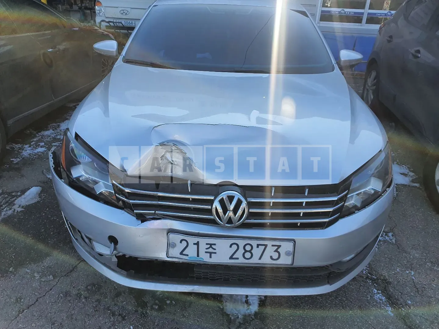 Photo 2 of 6: 2015 Volkswagen Passat 2.0 TDI, VIN 1VWZZZA3ZFC028646 — Korean insurance auction