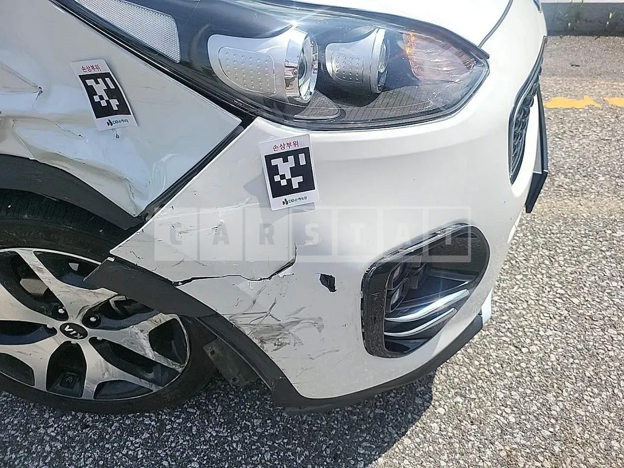 Photo 2 of 17: 2018 Kia Sportage, VIN KNAPN813BJK436046 — Korean insurance auction