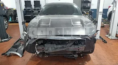 Photo 1 of 17: 2018 Ford Mustang 2.3 Coupe, VIN 1FA6P8TH3J5120035 — Korean insurance auction