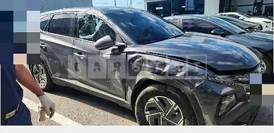 Photo 1 of 5: 2025 Hyundai Tucson NX4 Hybrid — Korean insurance auction