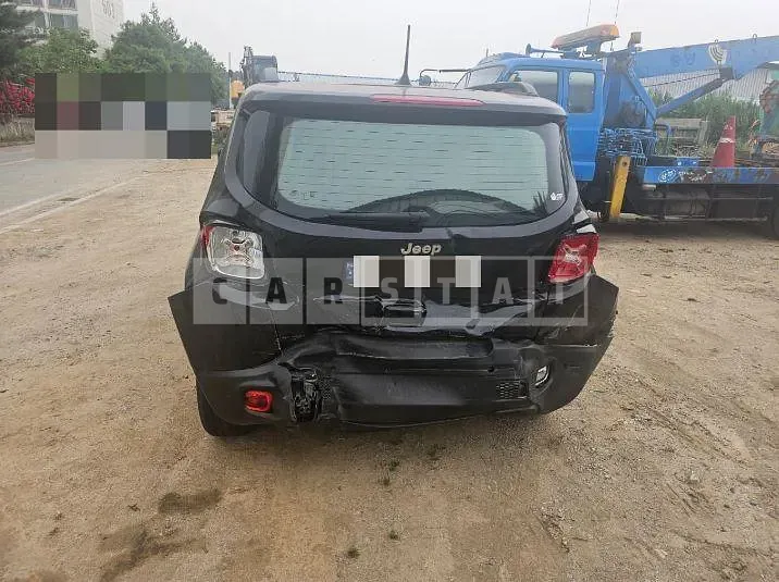 Photo 2 of 7: 2023 Jeep Zip Renegade 1.3 FWD, VIN 1C4NJCB1XNPN73612 — Korean insurance auction