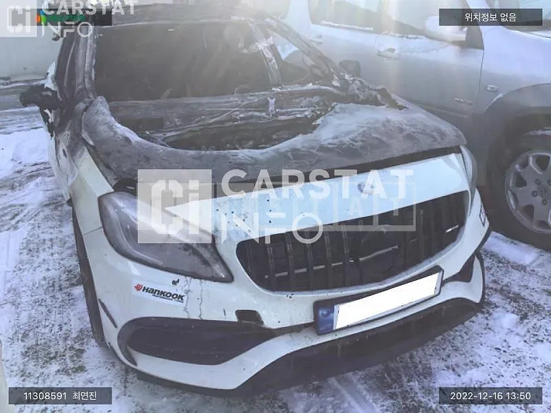 Photo 2 of 7: 2016 Mercedes-Benz A45 AMG 4Matic, VIN WDDBF5CB5HJ548508 — Korean insurance auction