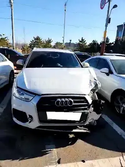 Photo 1 of 14: 2015 Audi Q3, VIN WAUZZZ8UXFR036448 — Korean insurance auction