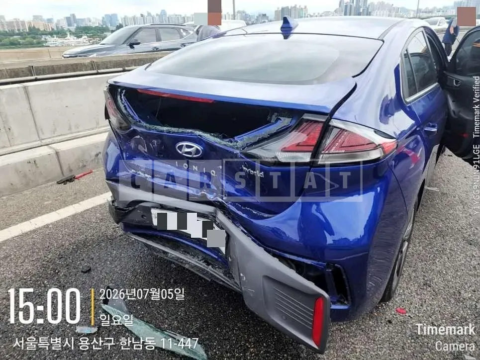 Photo 2 of 8: 2019 Hyundai IONIQ Hybrid — Korean insurance auction