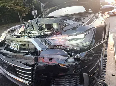 Photo 1 of 44: 2023 Audi A6 45 TFSI quattro, VIN WAUZZZF20PN028868 — Korean insurance auction