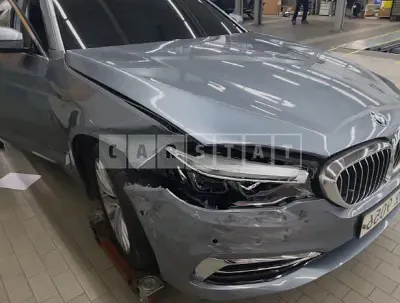 Photo 1 of 8: 2019 BMW 530i, VIN WBAJD3104KWE99619 — Korean insurance auction