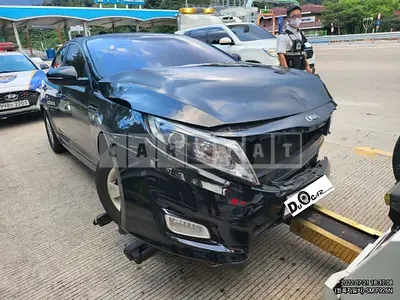 Photo 1 of 14: 2015 Kia K5, VIN KNAGN418BFA588744 — Korean insurance auction
