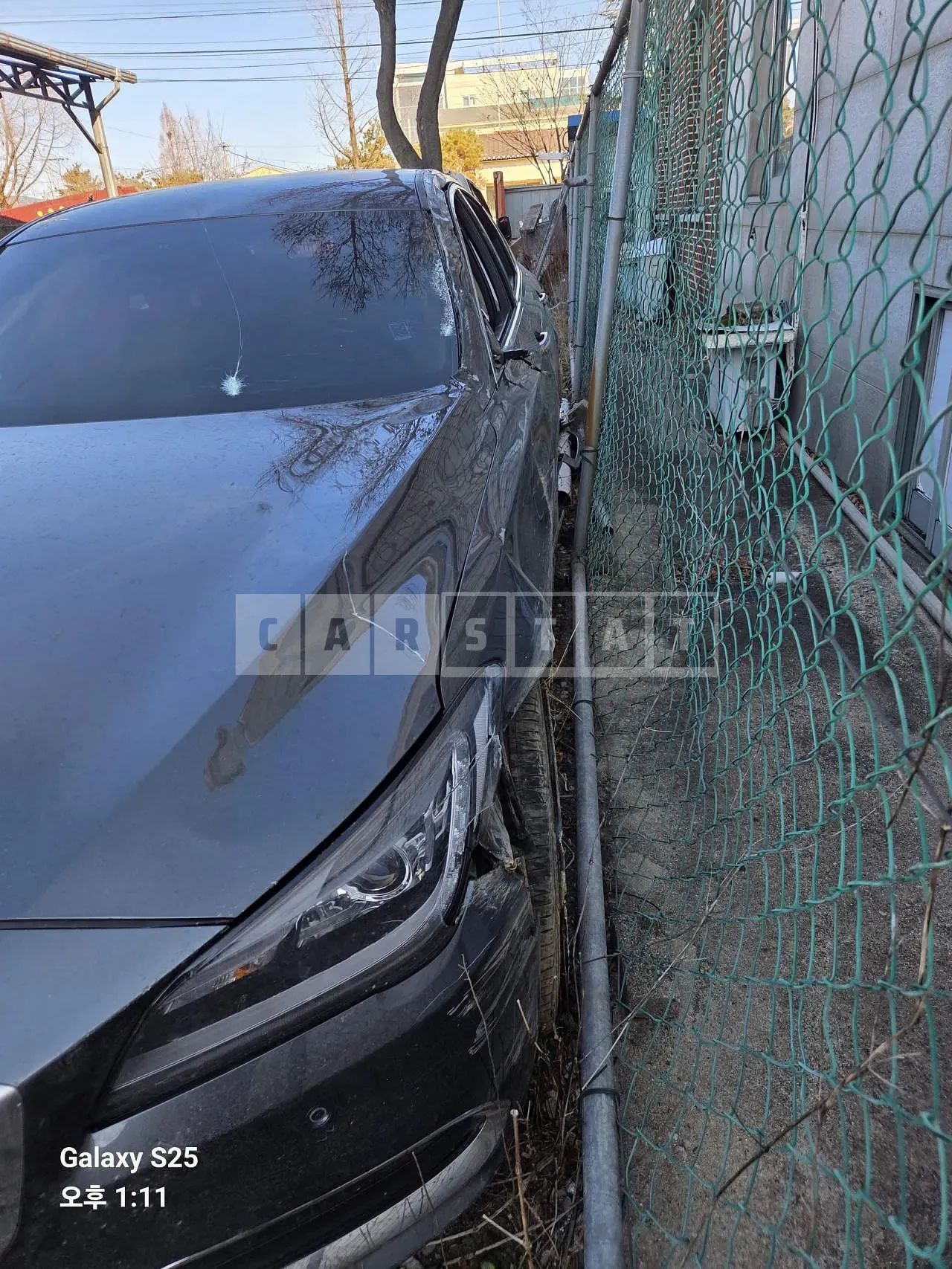 Photo 2 of 15: 2017 Hyundai Genesis G80, VIN KMHGM41DBHU214001 — Korean insurance auction